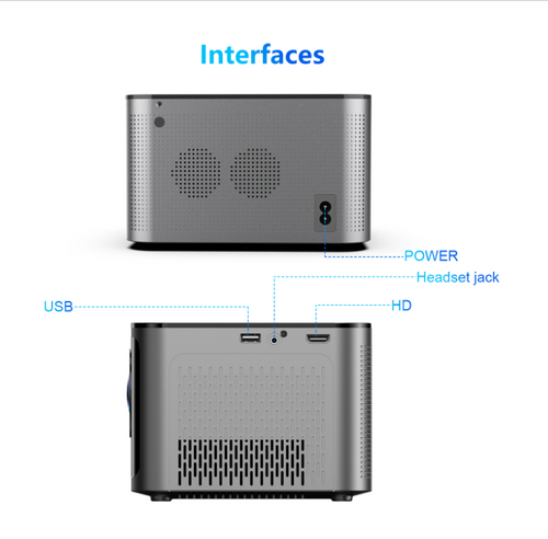 Auto Focus Smart Projector Android11 4K 580ANSI Full Wifi6 BT5.0 Allwinner H713 Voice Control Home Cinema Theater HY350